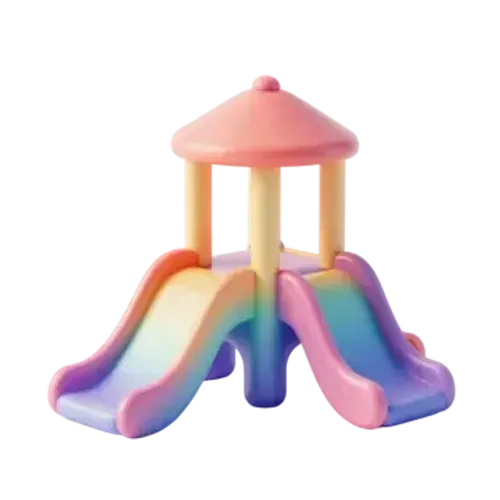 GIANT SLIDE-RAINBOW
