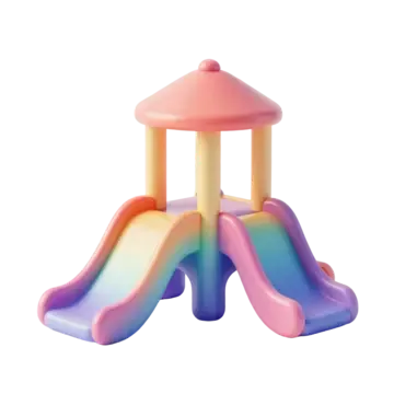 GIANT SLIDE-RAINBOW