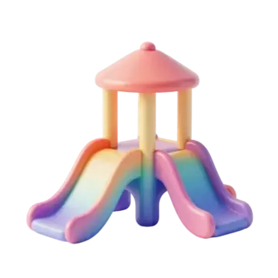 GIANT SLIDE-RAINBOW 1