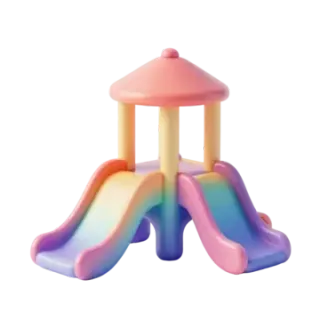GIANT SLIDE-RAINBOW