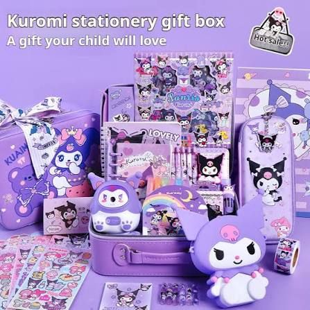 Bundle Kuromi Small Package Stationery Set 5