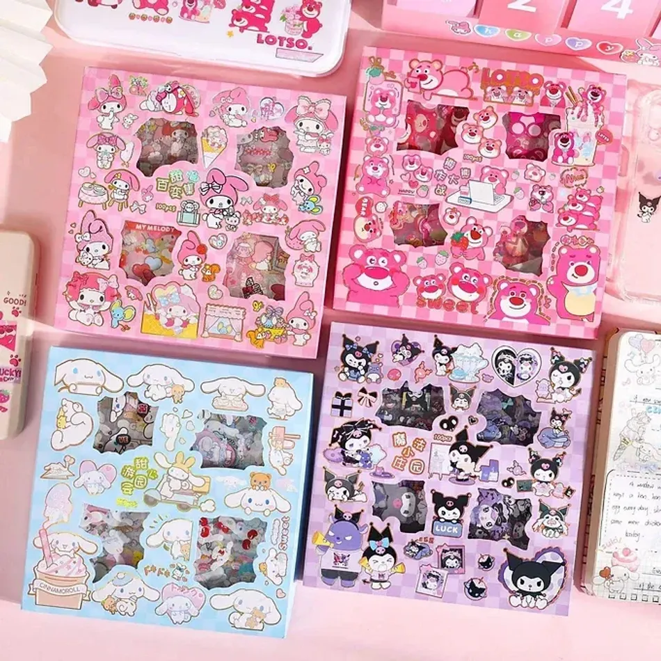 Sticker Box Mixed 100pcs 1