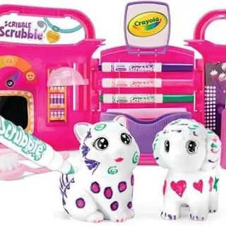 Crayola Scribble Scrubbie Pets, Cat and Dog