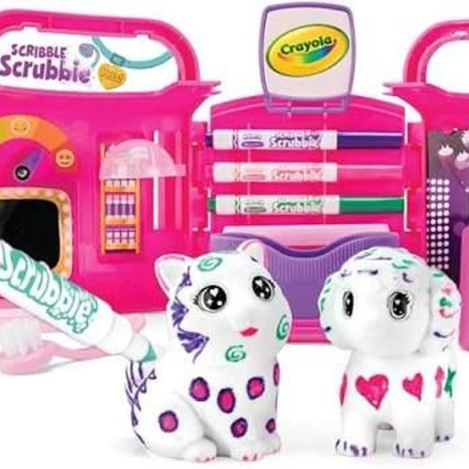 Crayola Scribble Scrubbie Pets, Cat and Dog 1